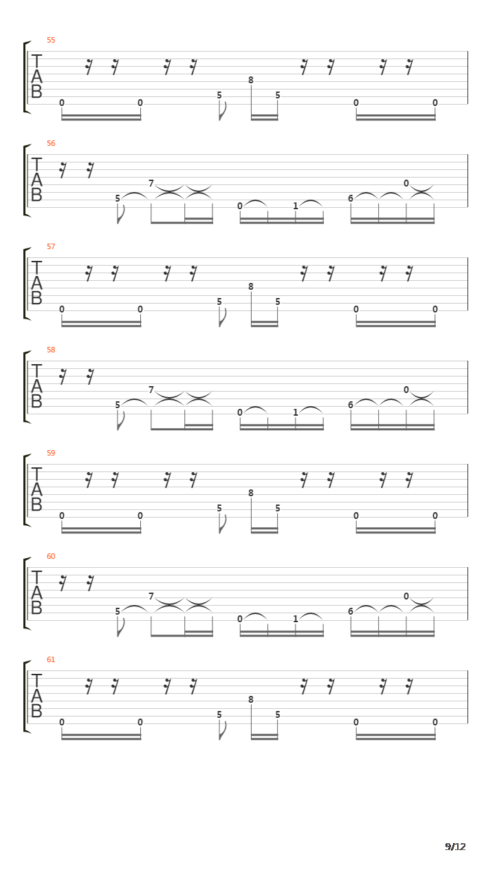 Overseer吉他谱