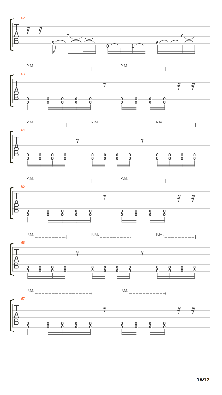 Overseer吉他谱