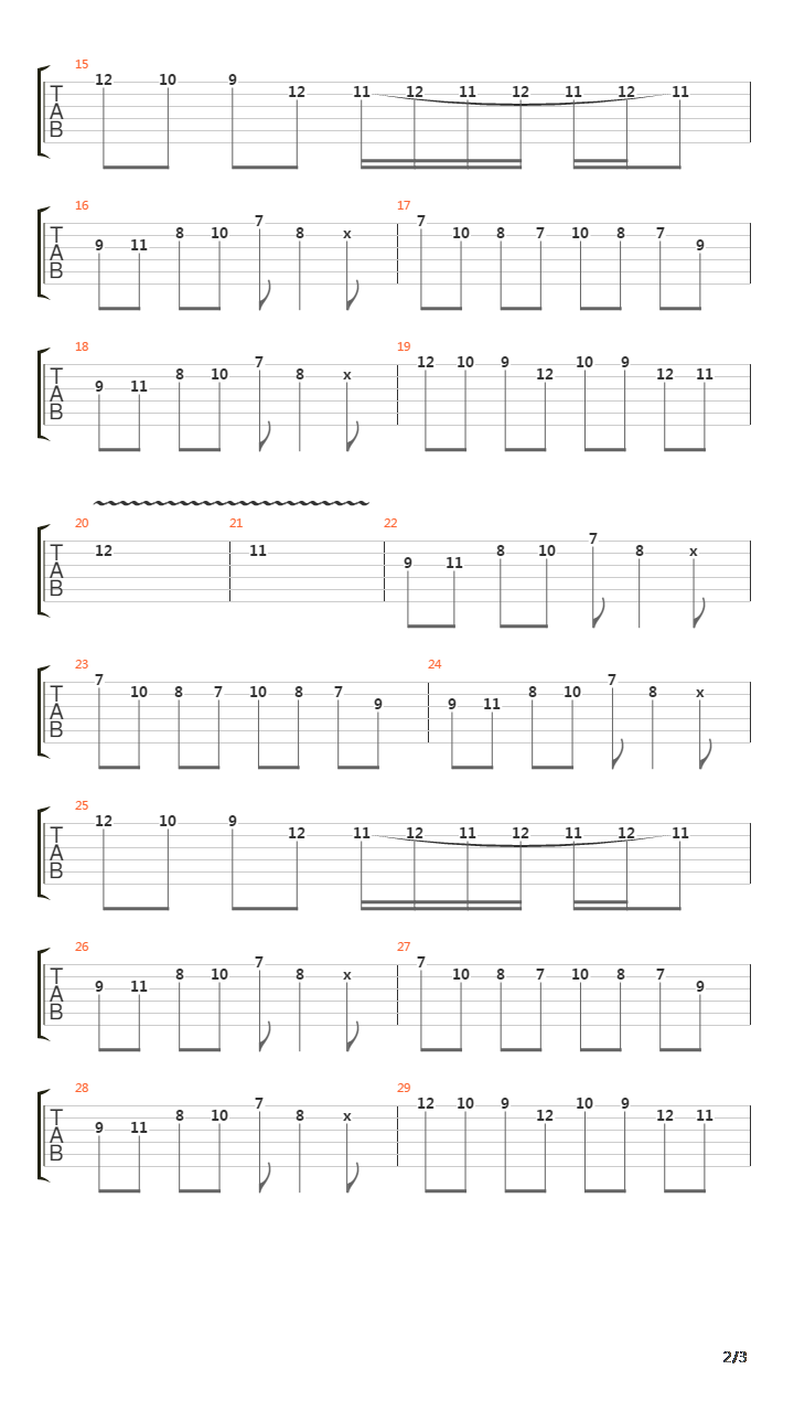 River Of Tuoni吉他谱