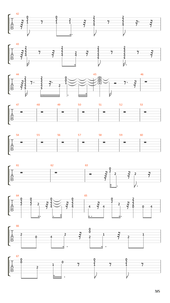 El Colmo吉他谱