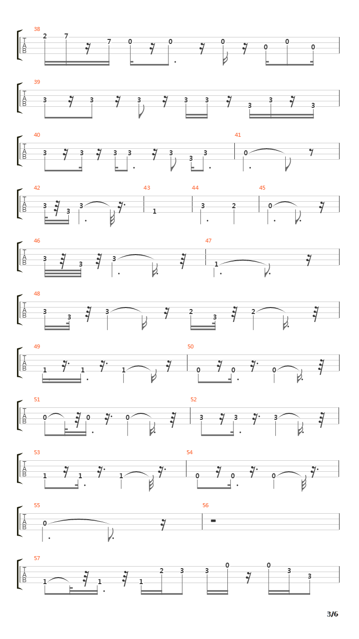 Putita吉他谱