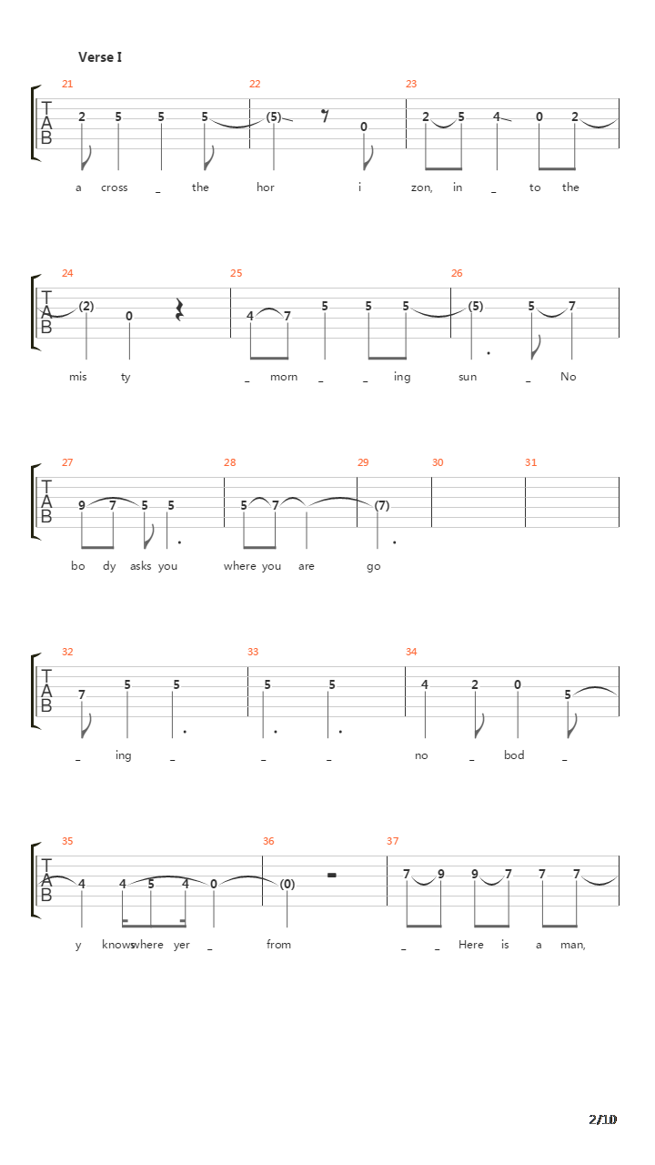 Seagull吉他谱