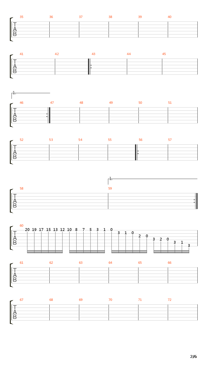 Atlantis Ascendant吉他谱