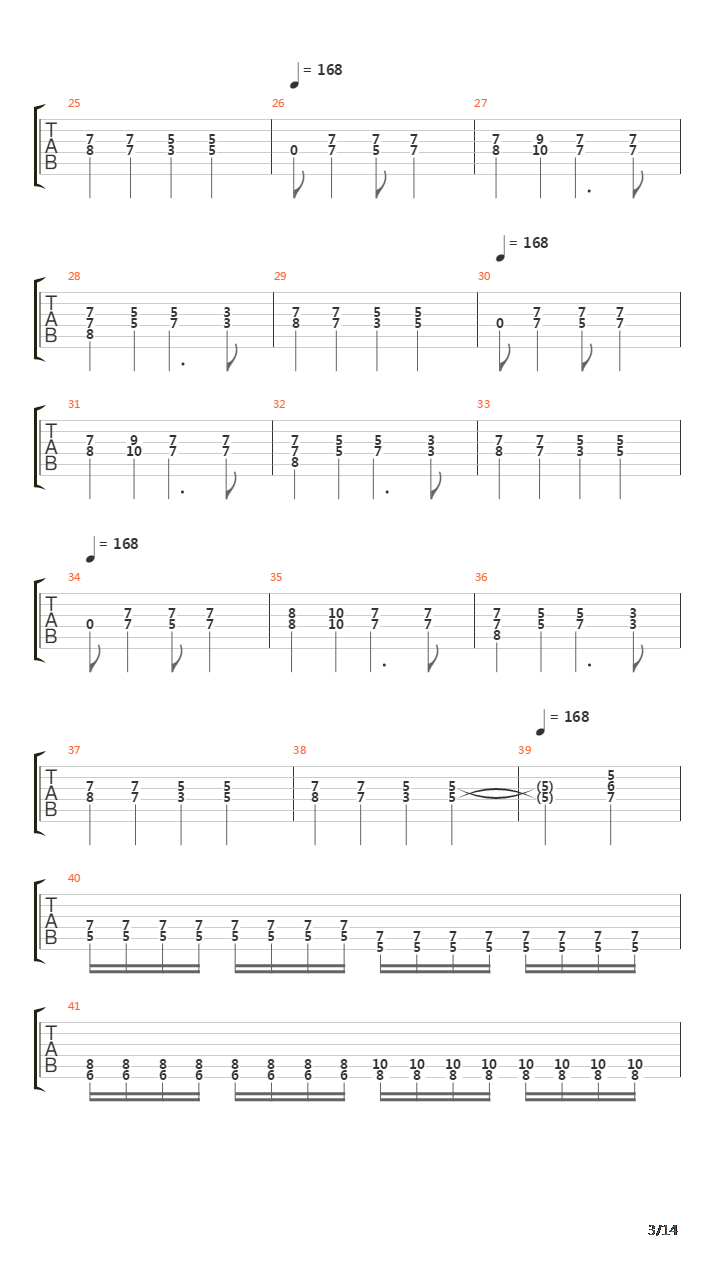 The Voyagers Beneath The Mare Imbrium吉他谱