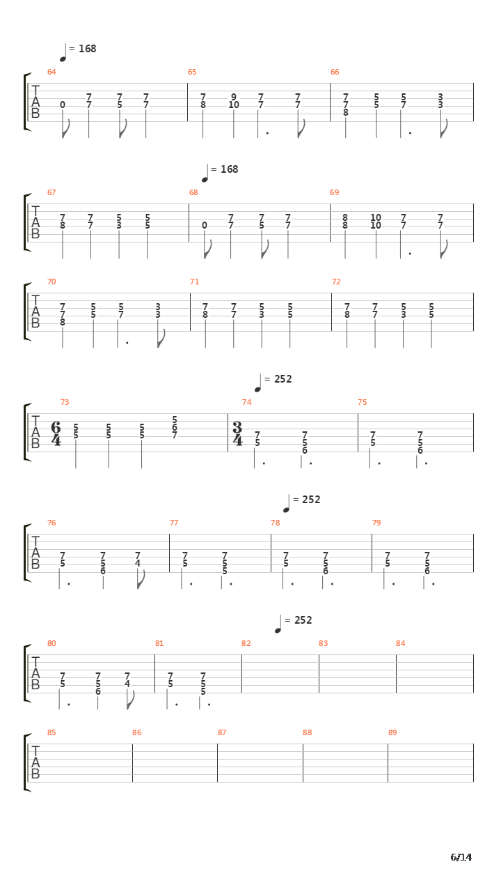 The Voyagers Beneath The Mare Imbrium吉他谱