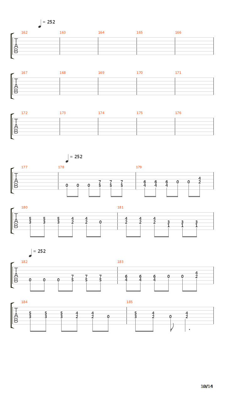 The Voyagers Beneath The Mare Imbrium吉他谱