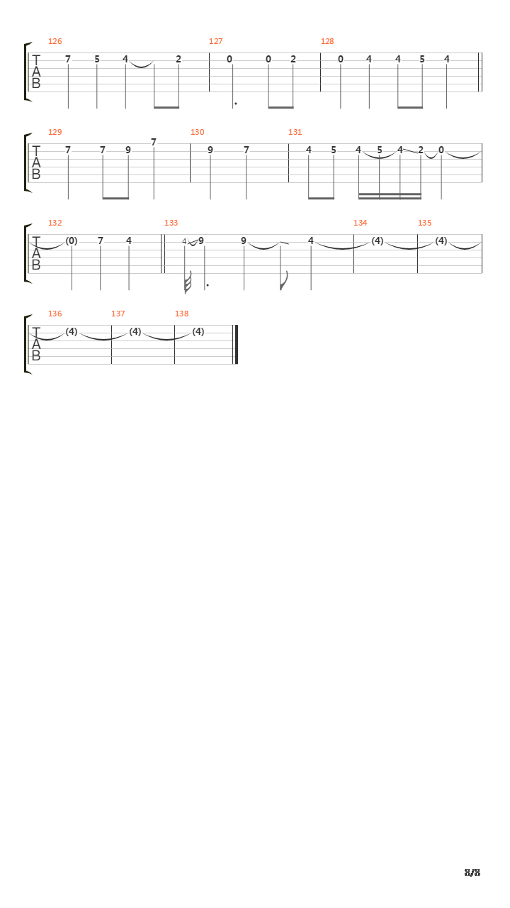 Quake吉他谱