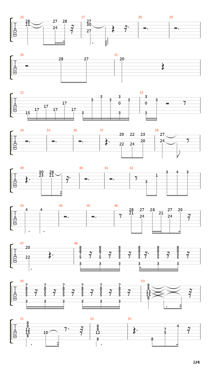 Kol Dugmeleri吉他谱