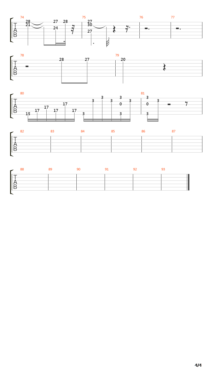 Kol Dugmeleri吉他谱