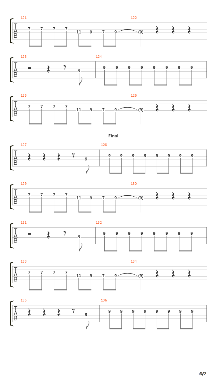 Concierto Para Ellos吉他谱