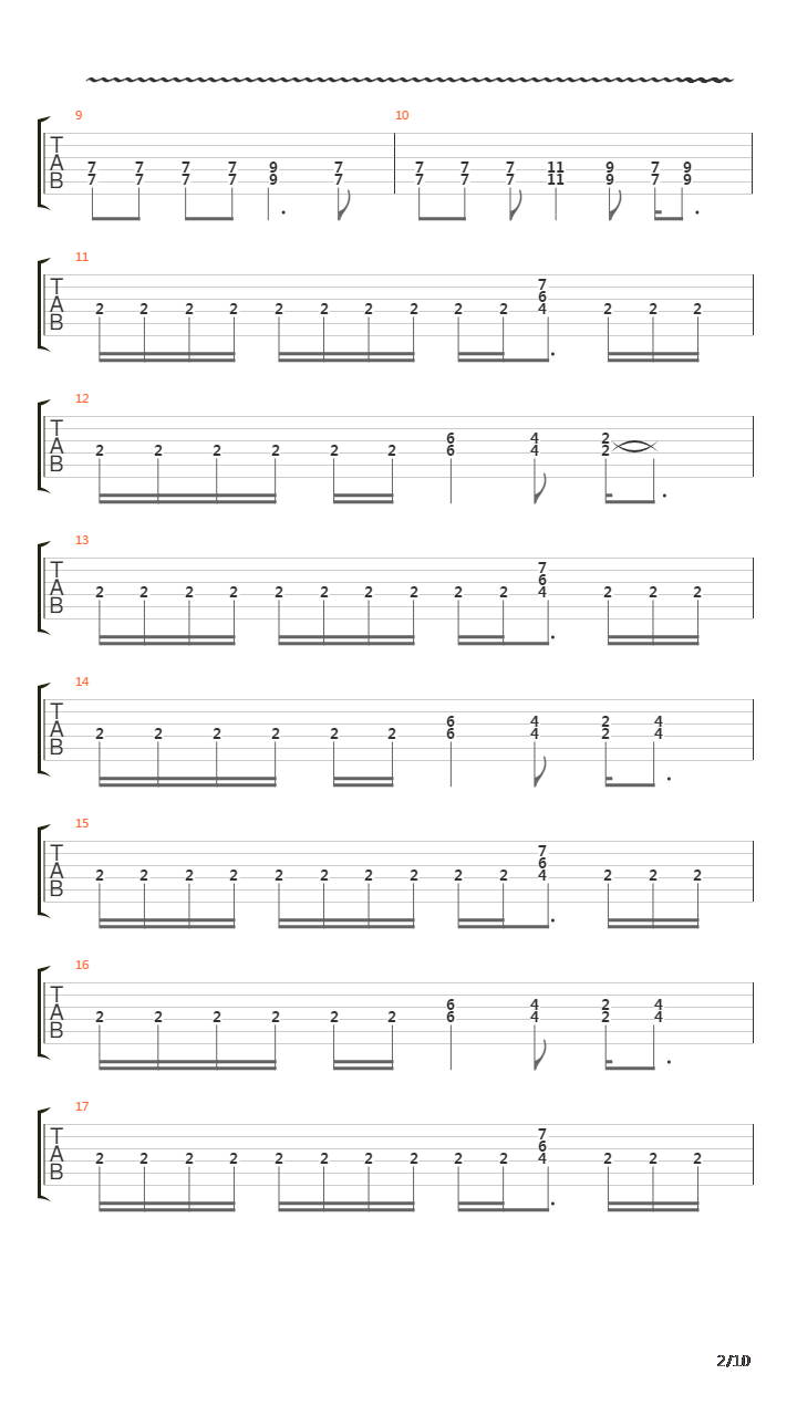 Cuerdas De Acero吉他谱