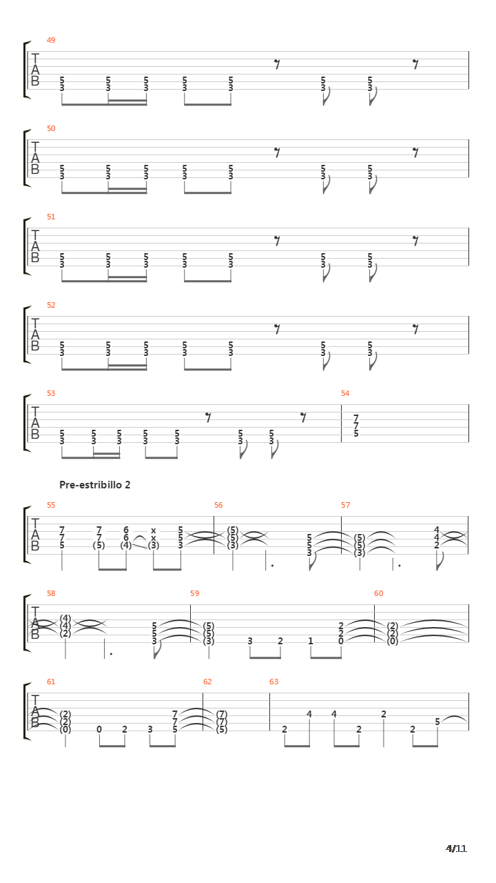 El Malo吉他谱