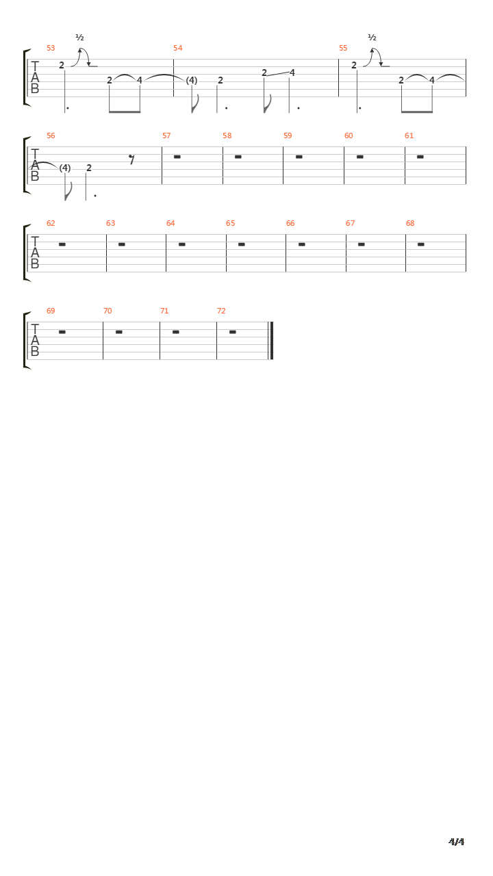 Pine吉他谱