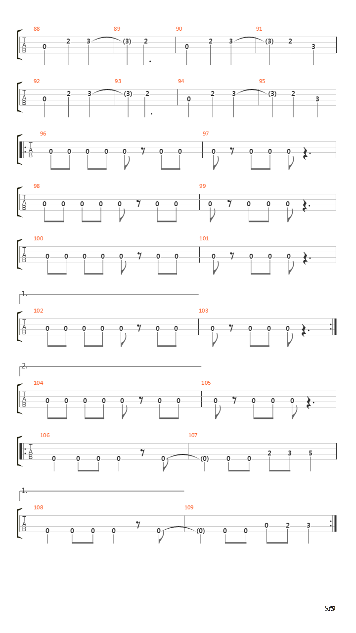 Journey To Undying Lands吉他谱