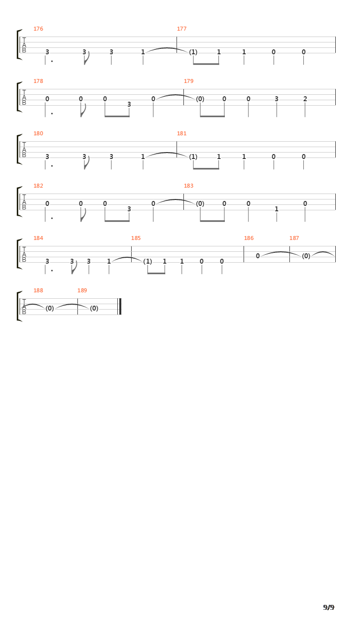 Journey To Undying Lands吉他谱