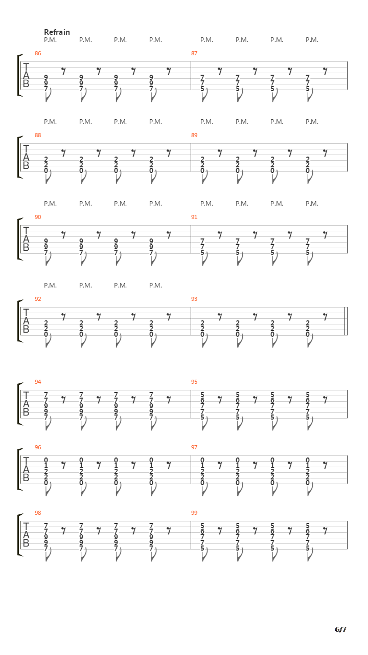 Le Gang吉他谱