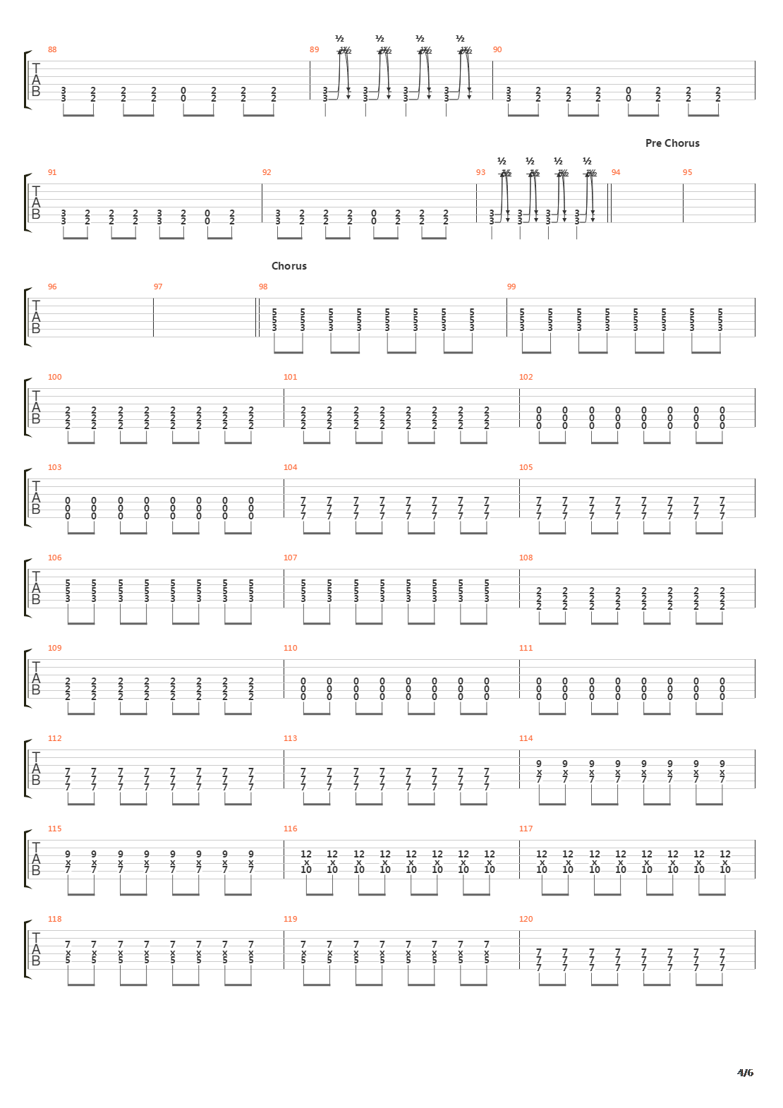 The Lines吉他谱