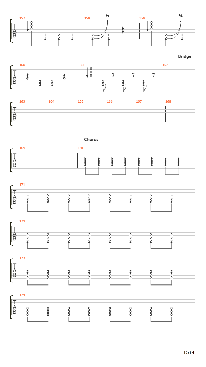 The Lines吉他谱