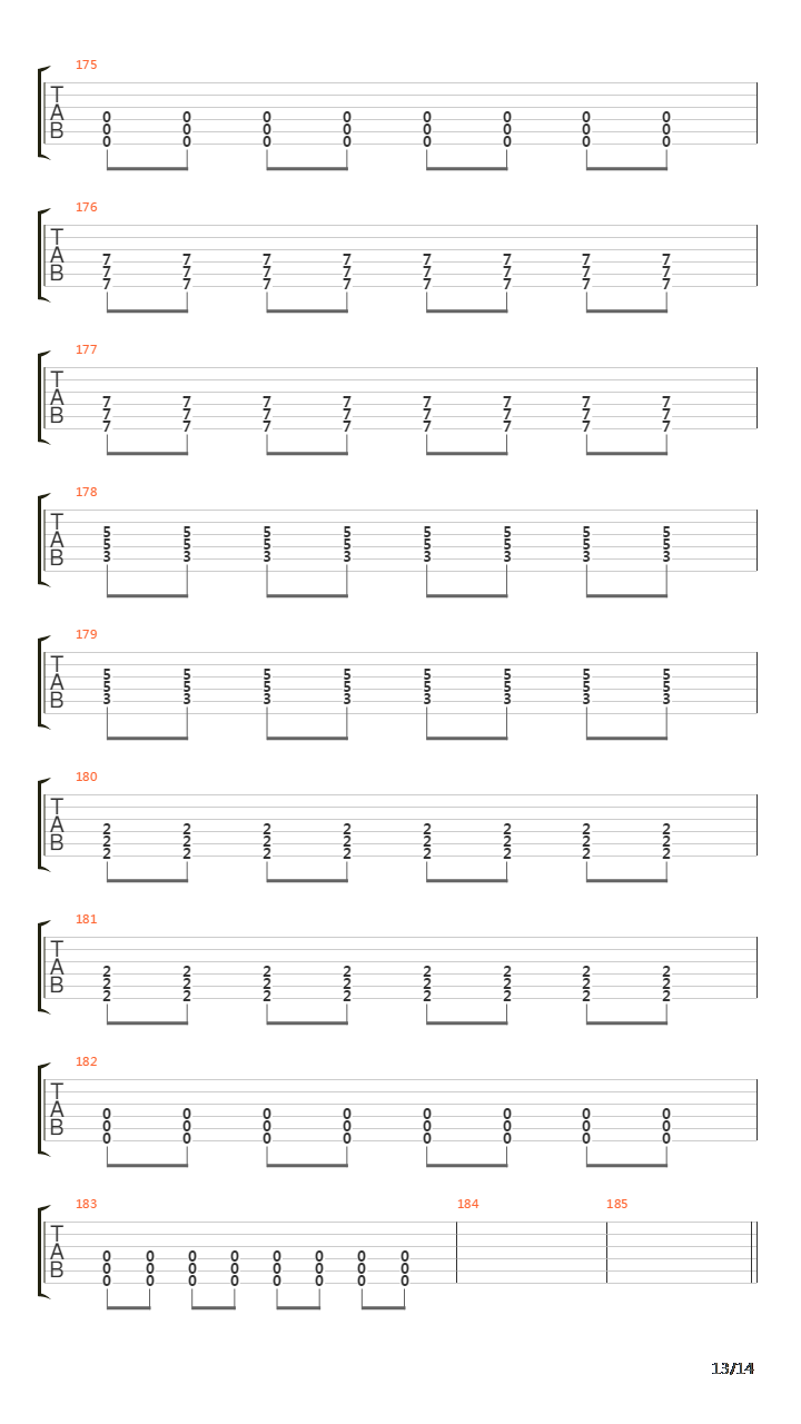 The Lines吉他谱