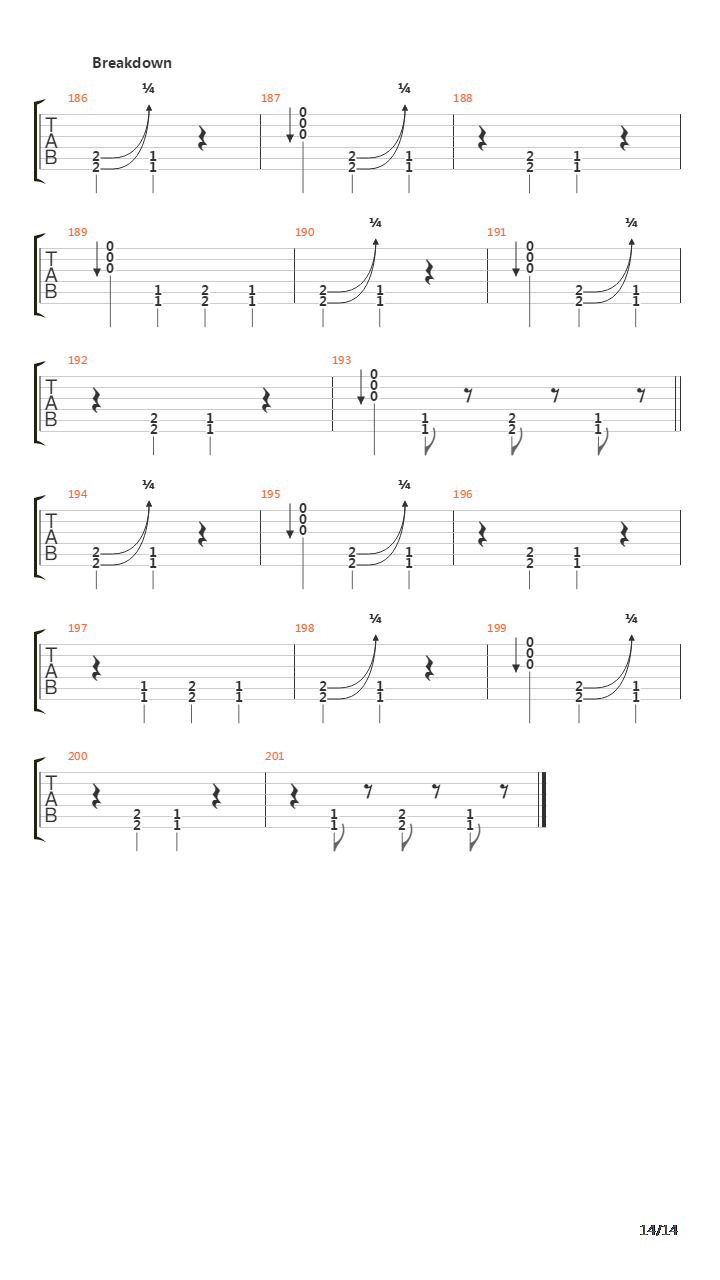 The Lines吉他谱