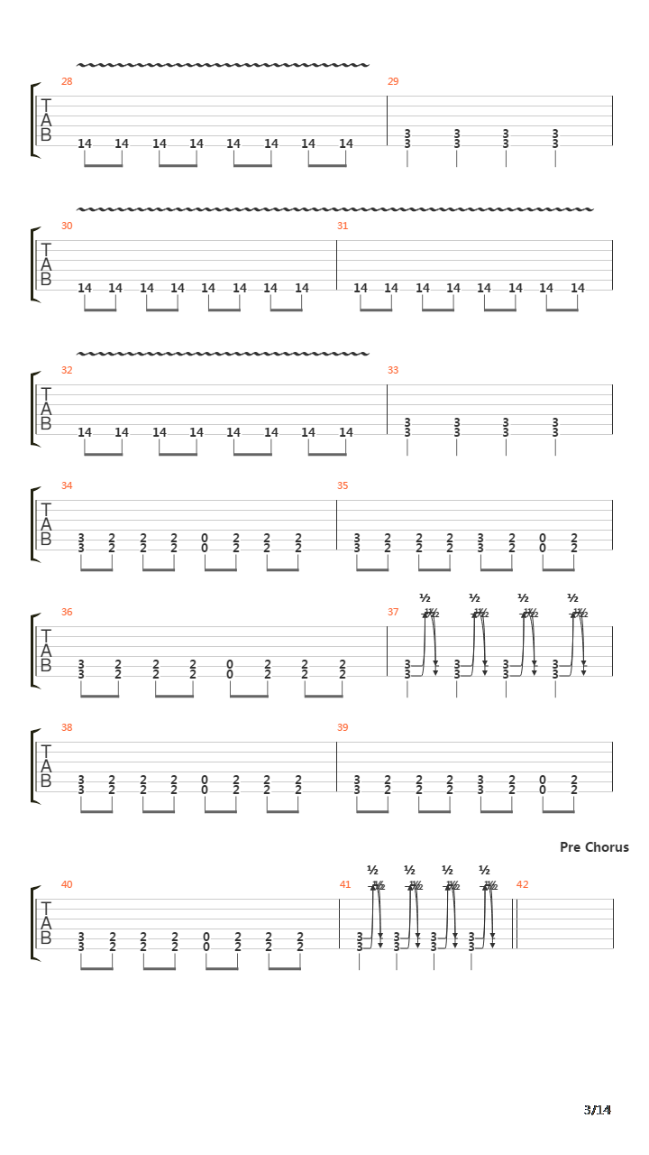 The Lines吉他谱