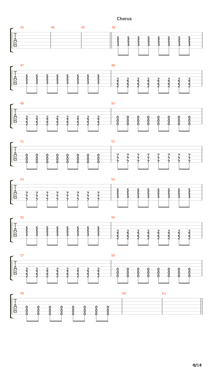 The Lines吉他谱