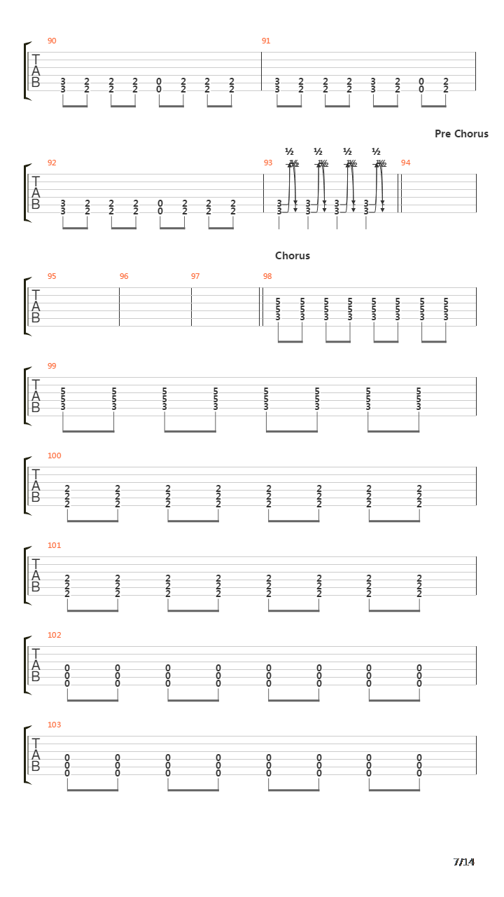 The Lines吉他谱