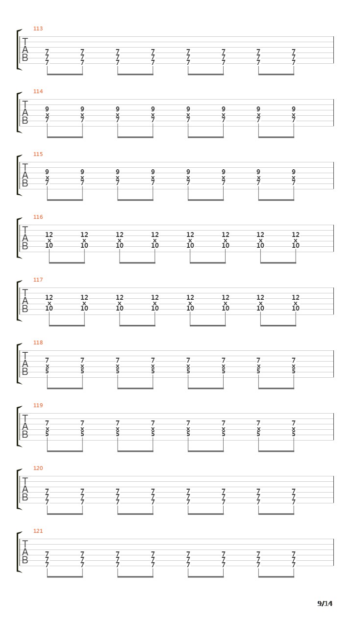 The Lines吉他谱