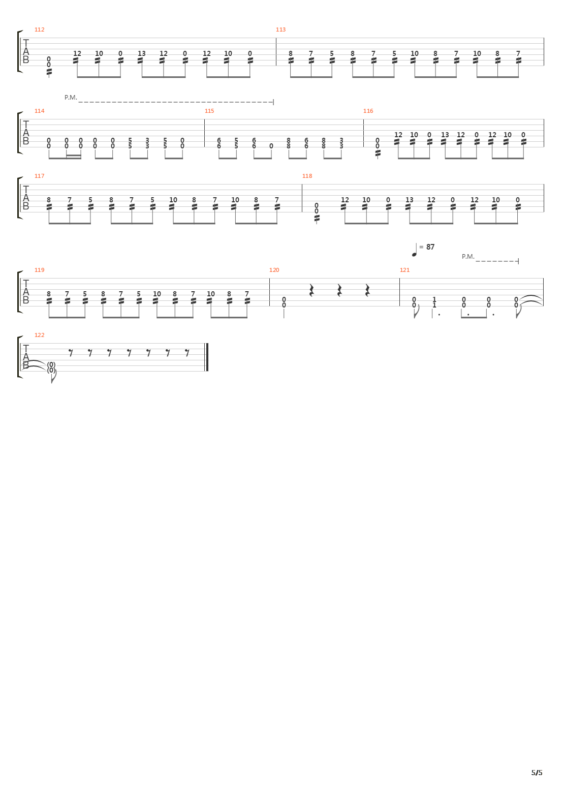 Beyond Adaptation吉他谱