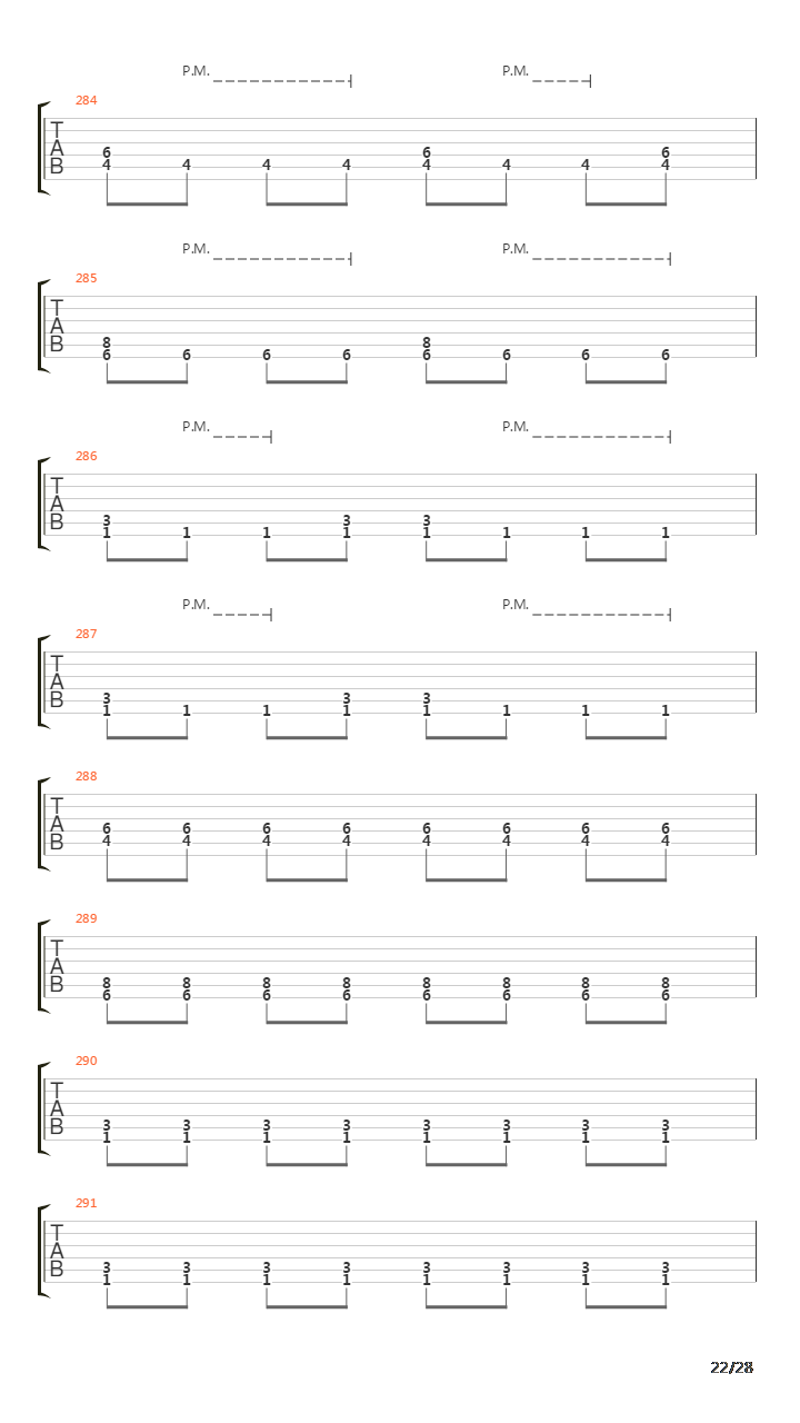 Countless Skies吉他谱