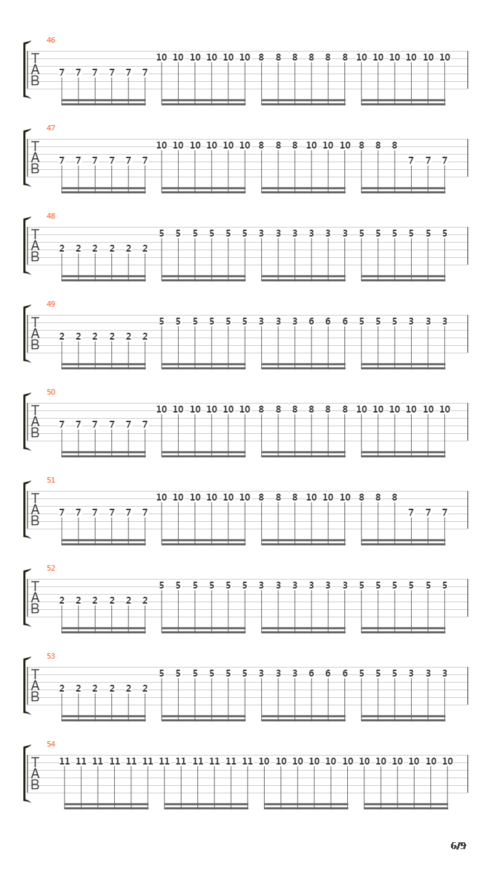 Diaboli Virtus In Lumbar Est吉他谱