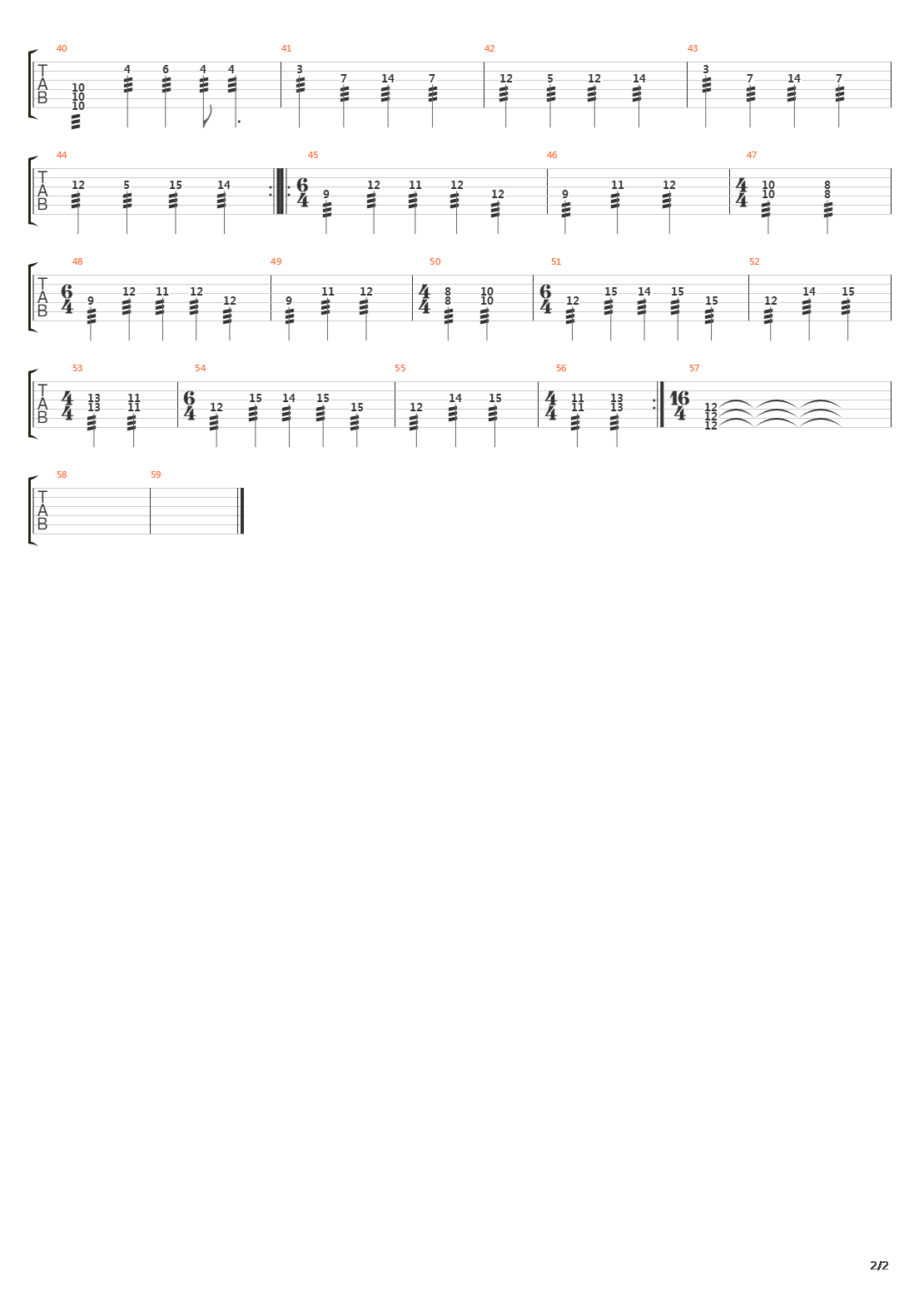 Shred For Sathan吉他谱