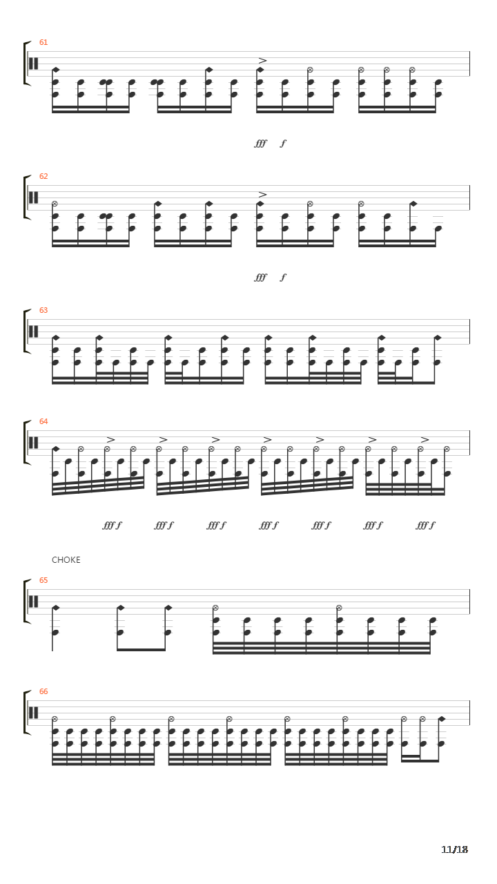 Damages吉他谱