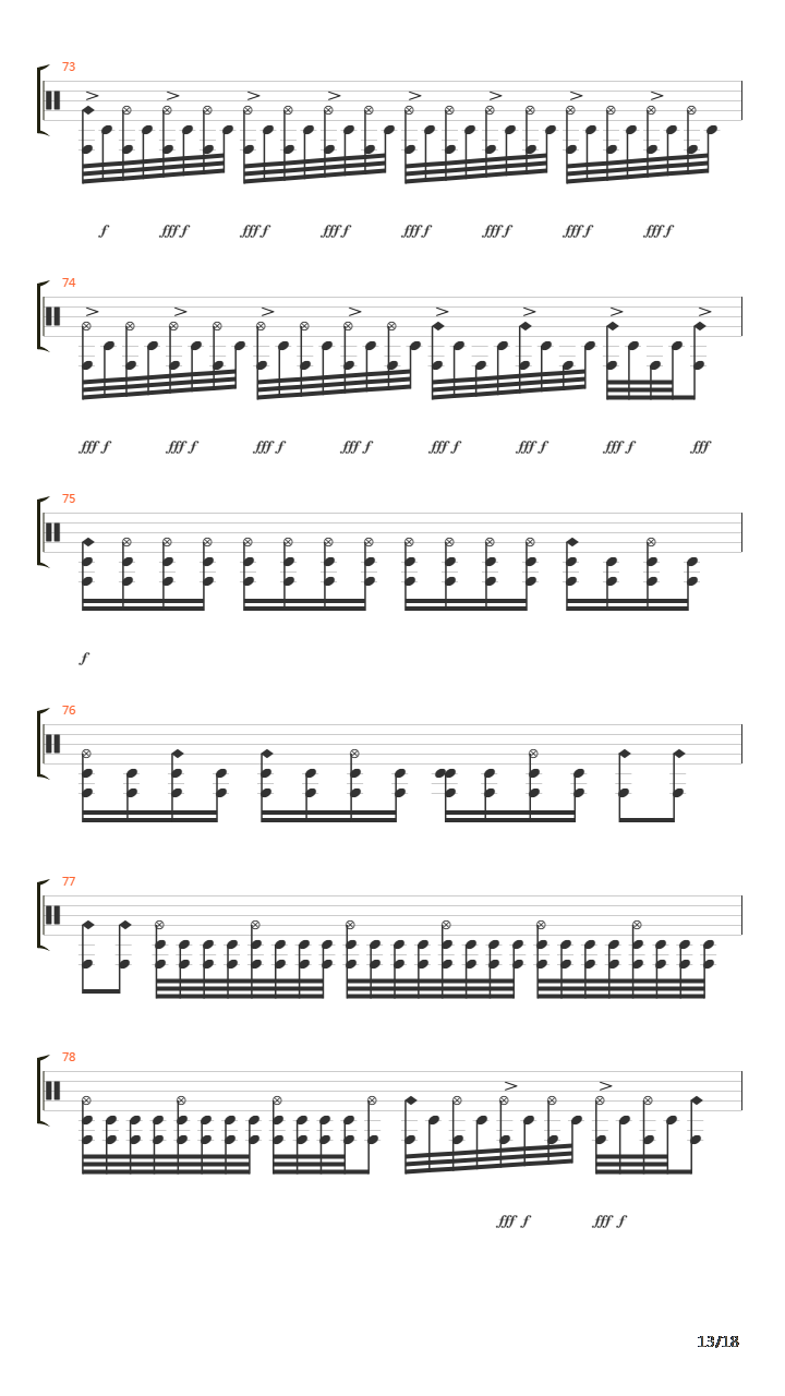 Damages吉他谱