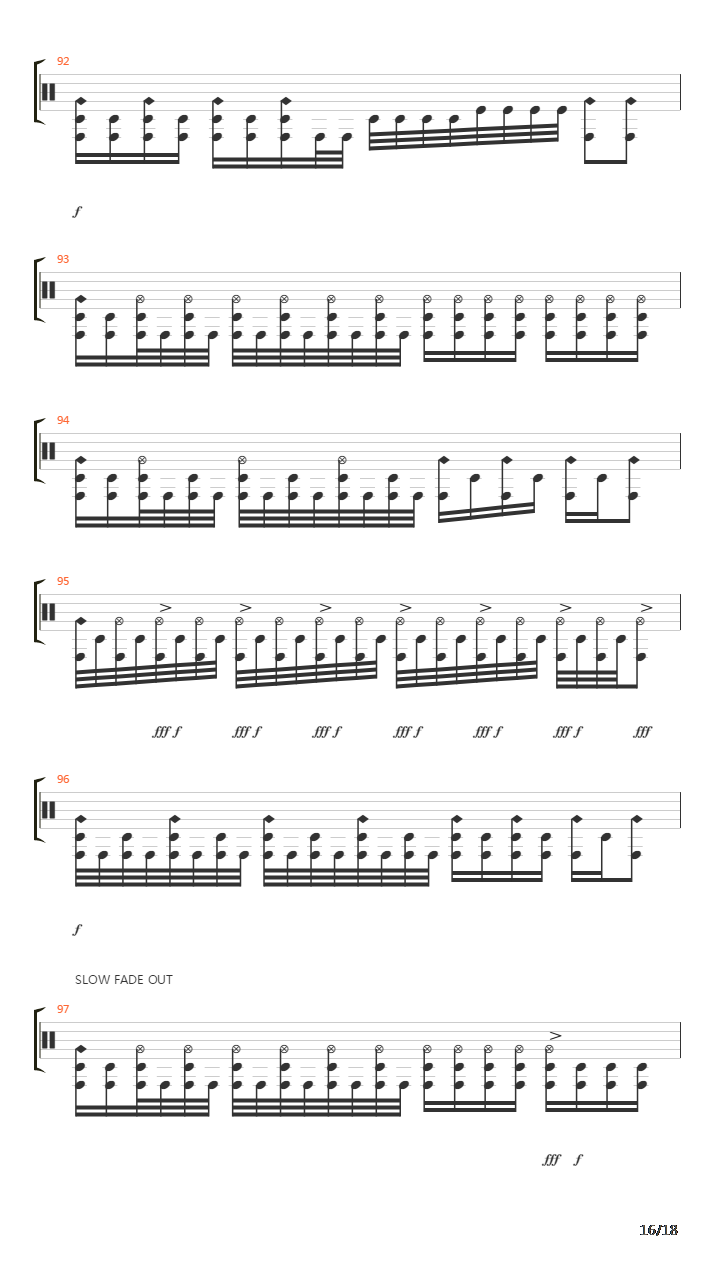 Damages吉他谱