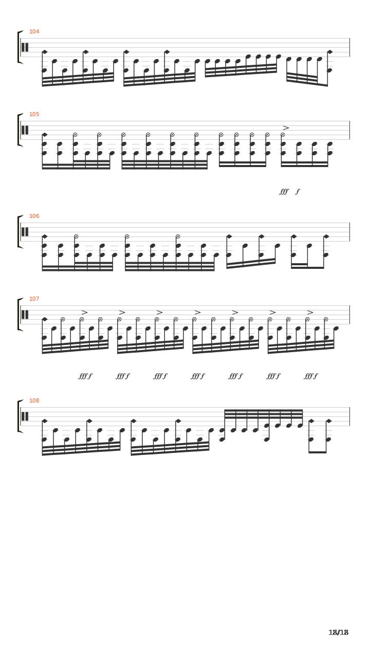 Damages吉他谱