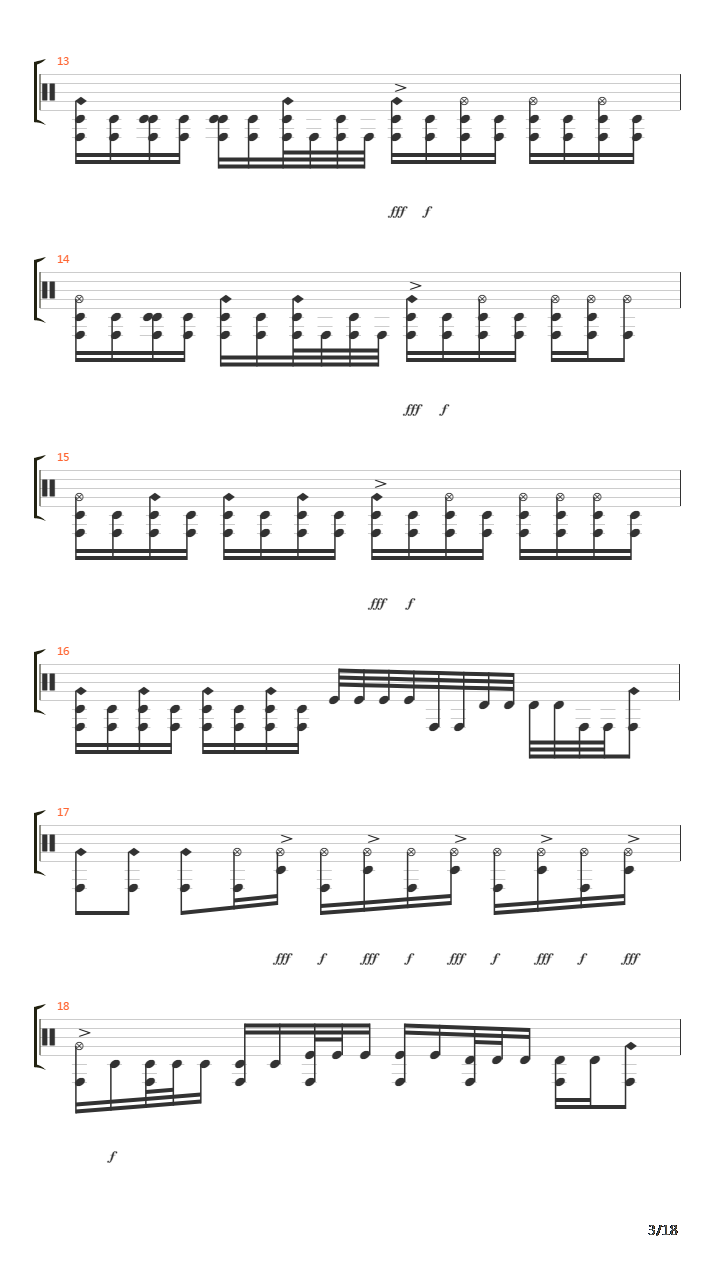 Damages吉他谱