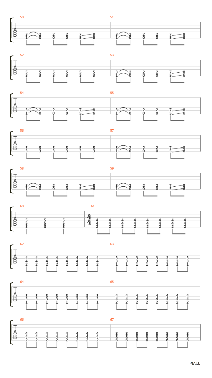 The Grotesque吉他谱