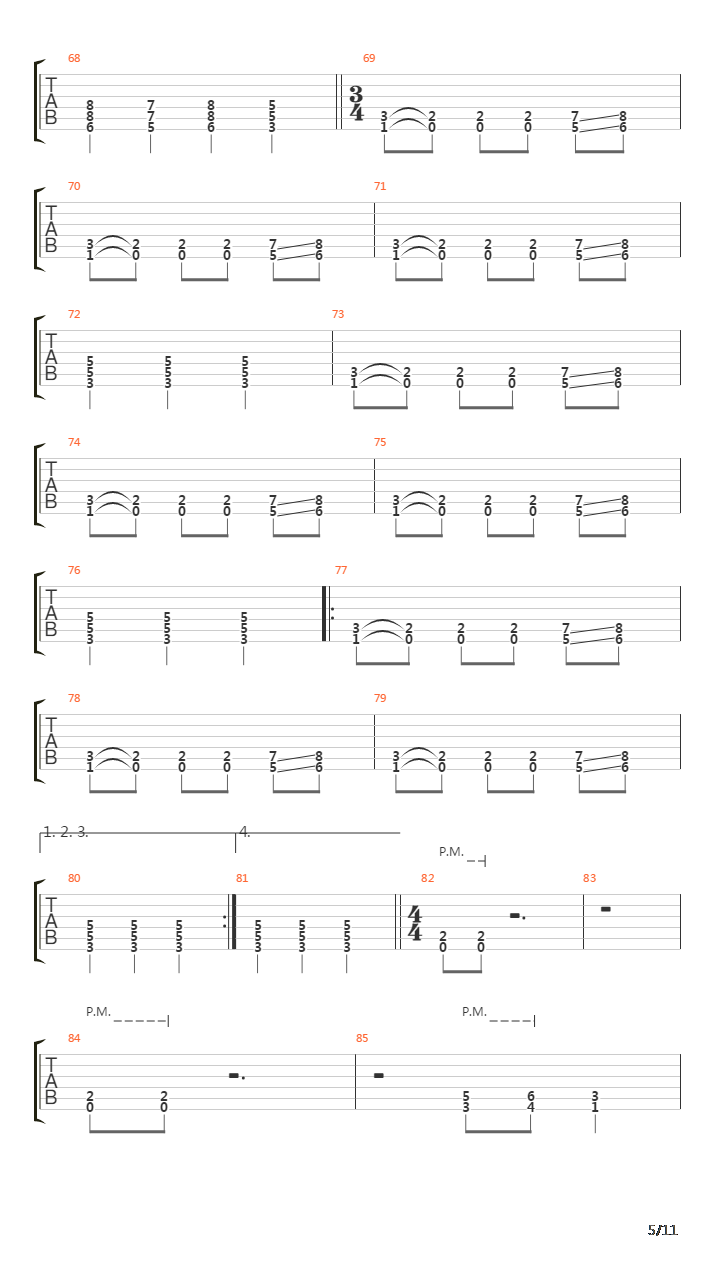 The Grotesque吉他谱