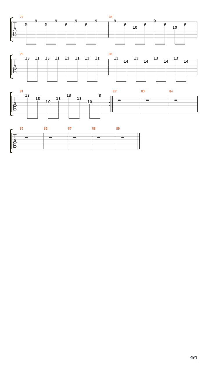 Satisfaction吉他谱