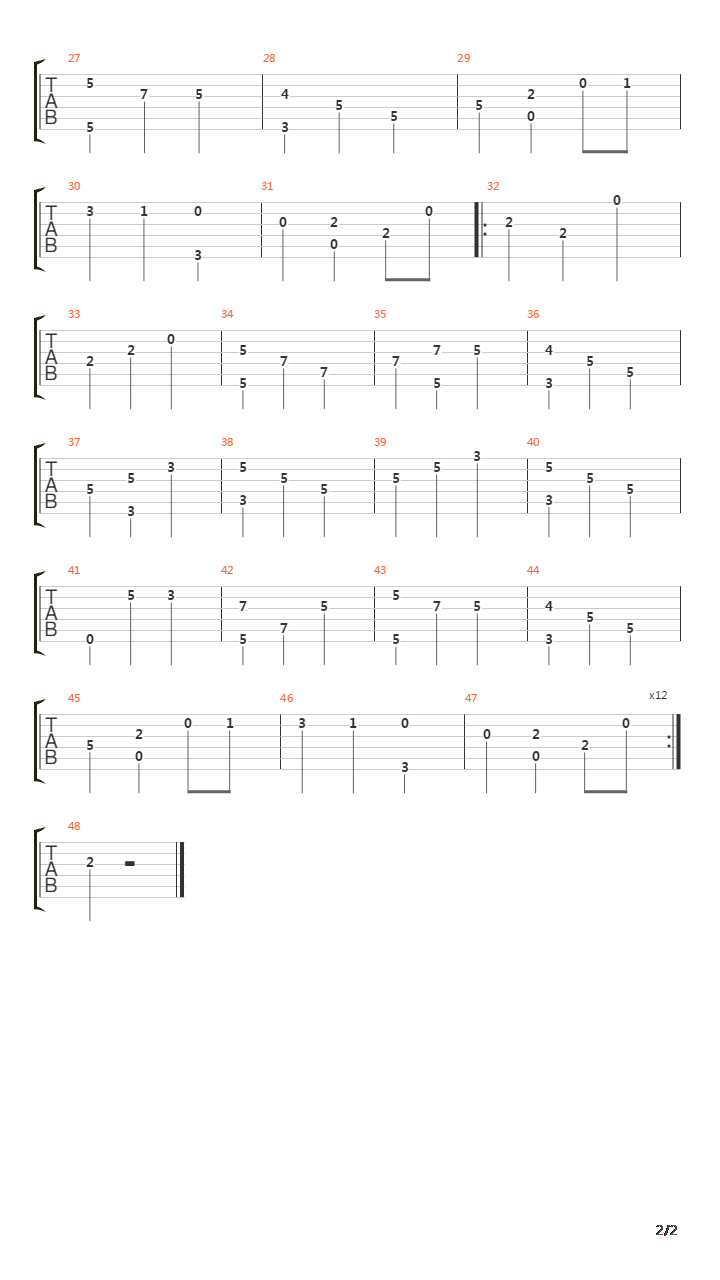 Harpa吉他谱