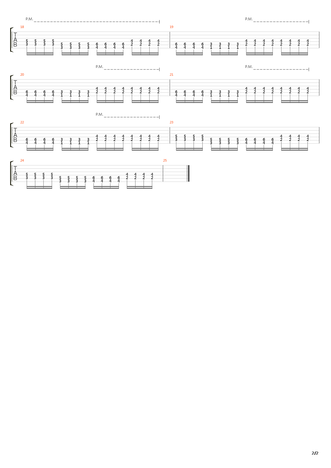 Pavillion 36吉他谱