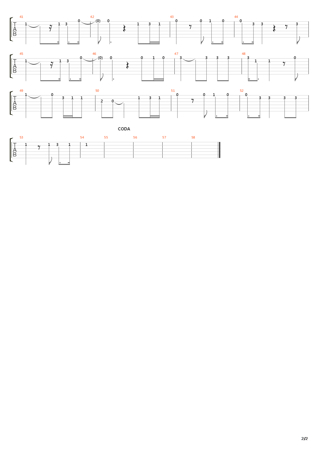 The Rose吉他谱