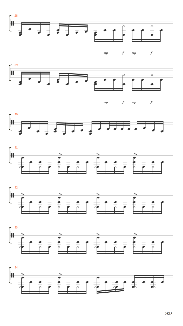 Astral Body吉他谱
