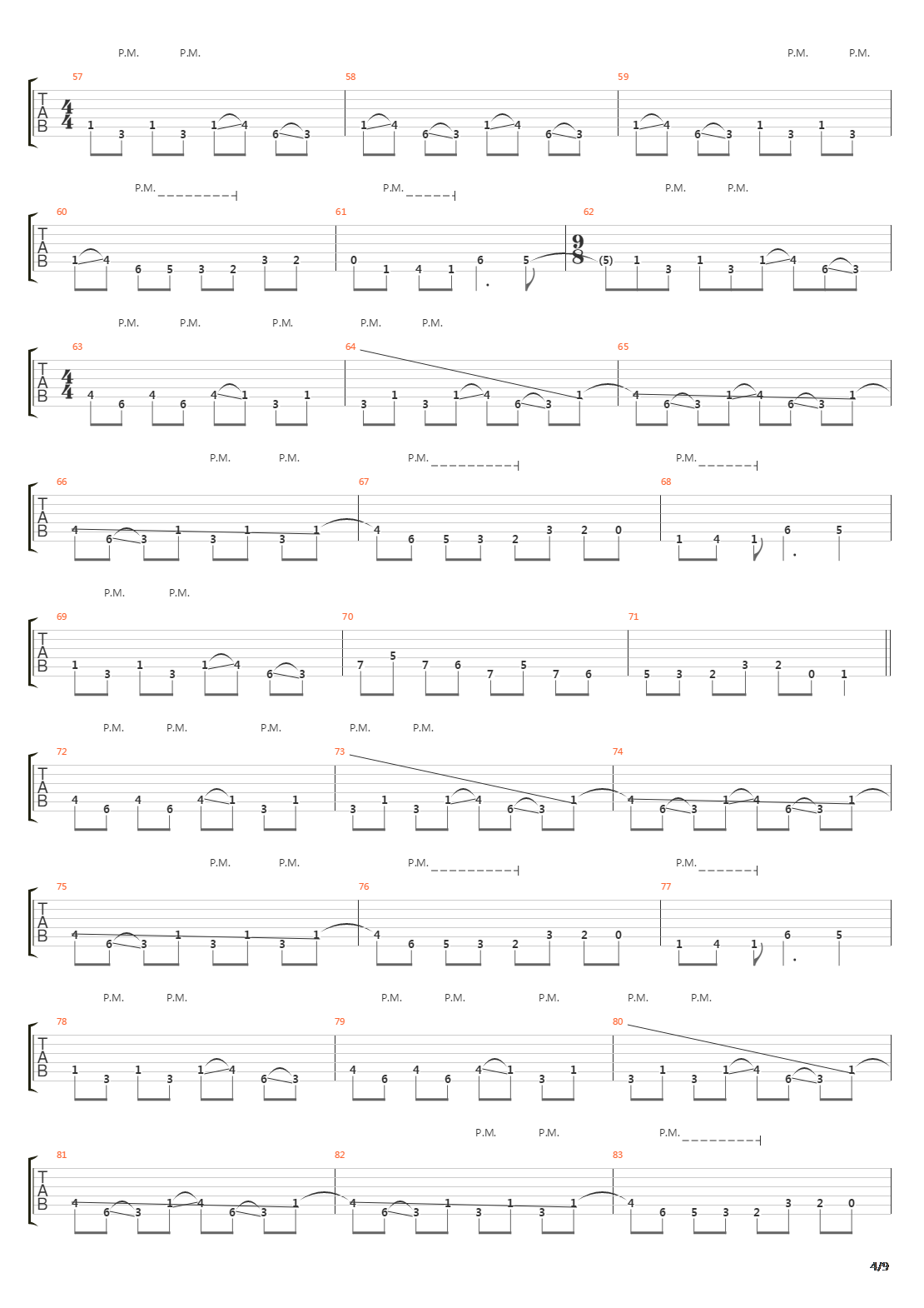 Backwards Marathon吉他谱