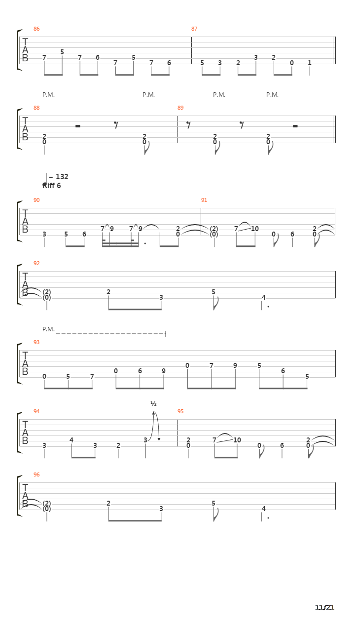 Backwards Marathon吉他谱
