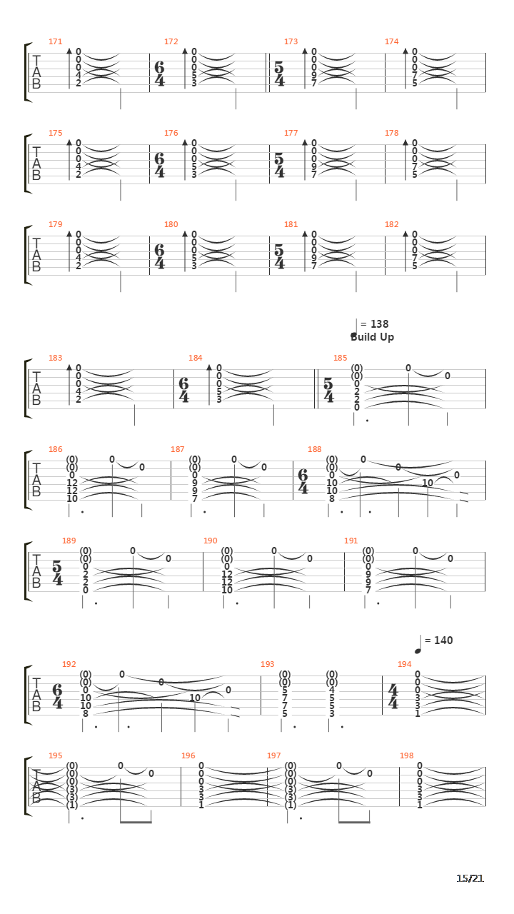 Backwards Marathon吉他谱