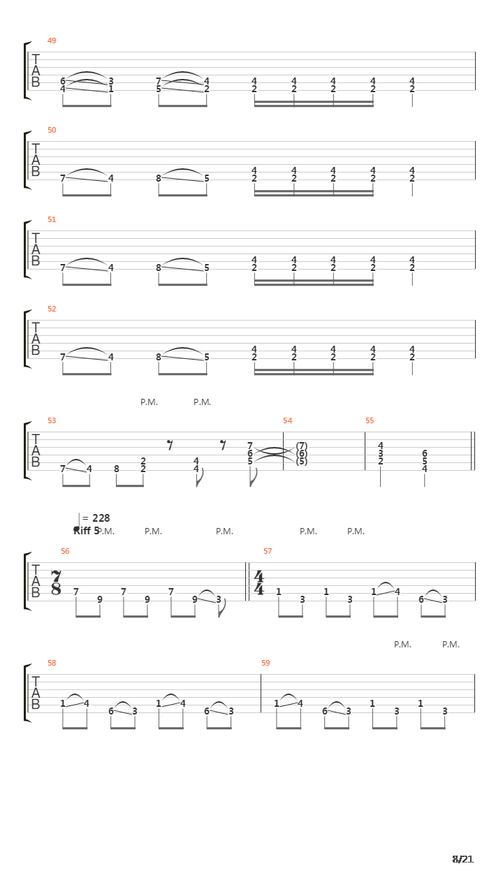 Backwards Marathon吉他谱