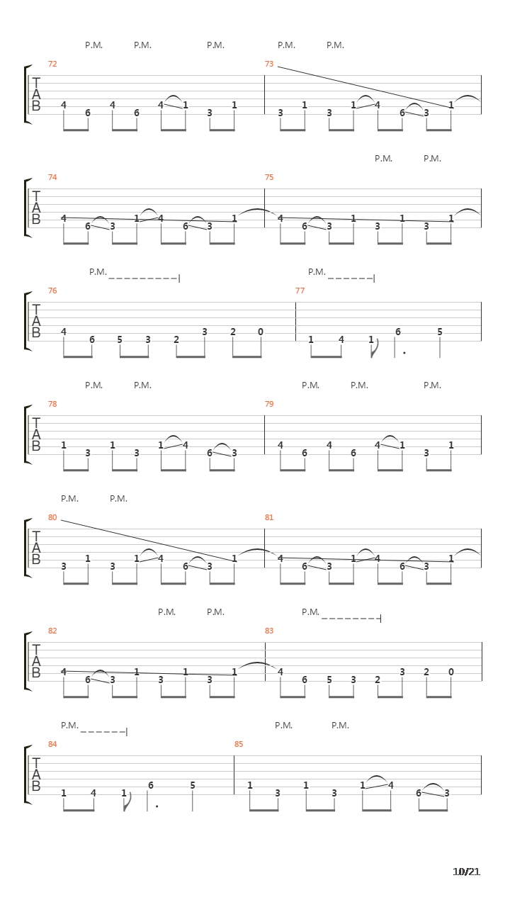 Backwards Marathon吉他谱