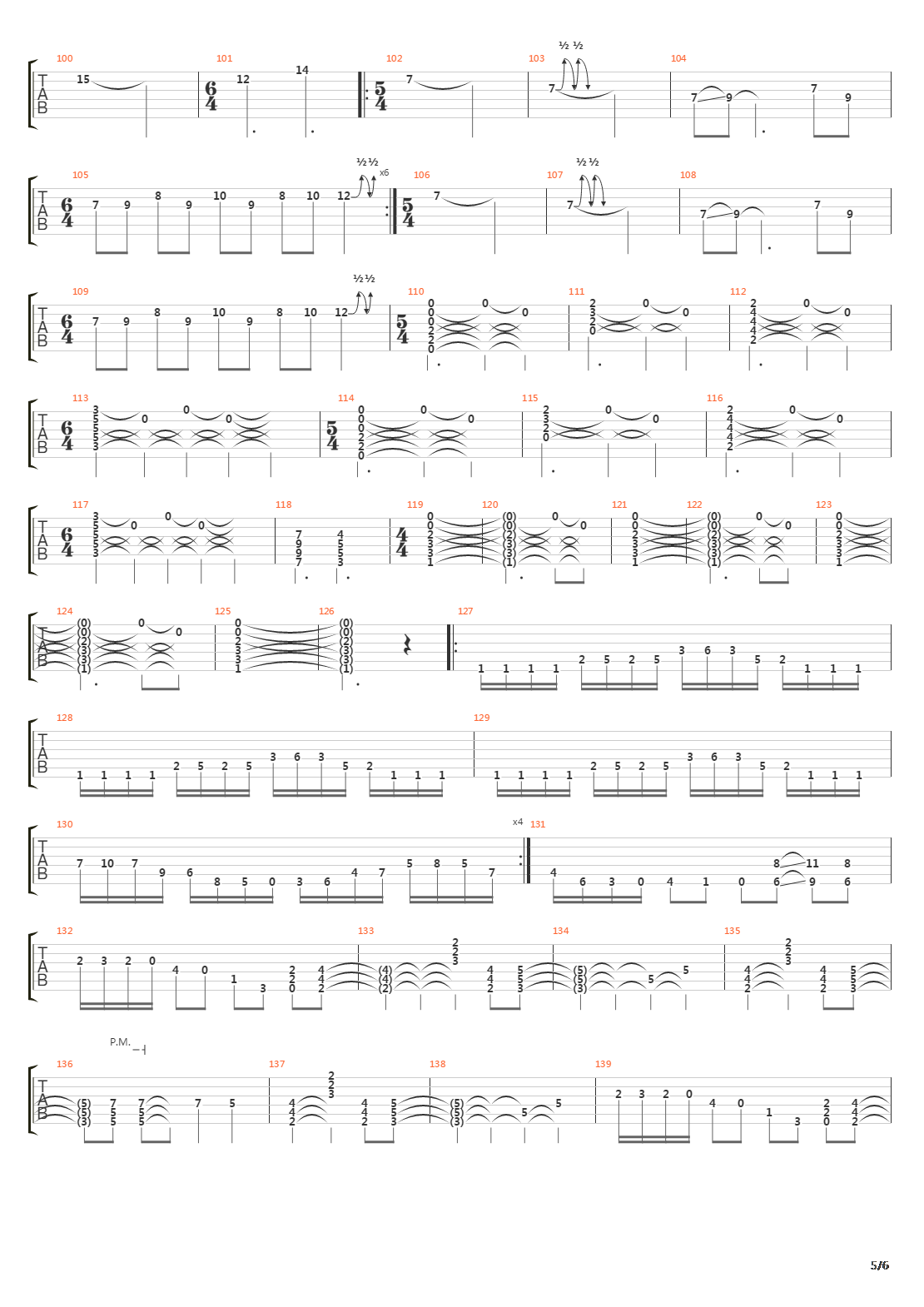 Backwards Marathon吉他谱